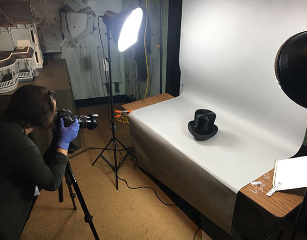 Photographing Artifacts at Truman Library