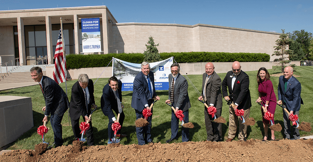 Truman Library Groundbreaking Ceremony