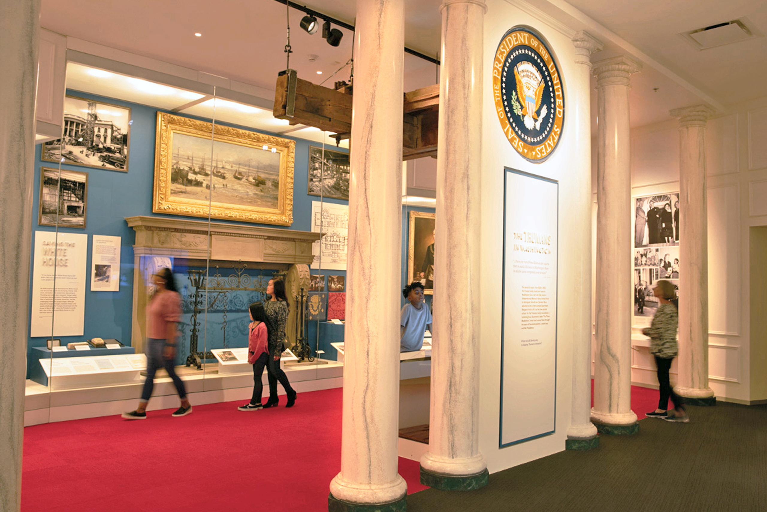 Exhibit at the Harry S Truman Presidential Library and Museum