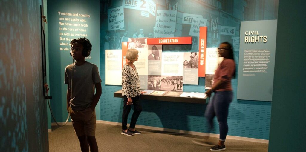 Civil Rights Exhibit at Truman Library Museum