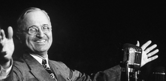 Harry Truman Smiling