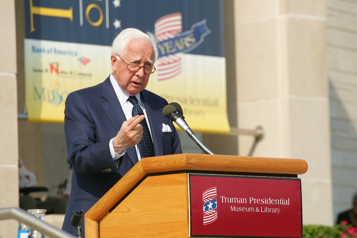 David McCullough on Truman, Presidential Libraries and Education