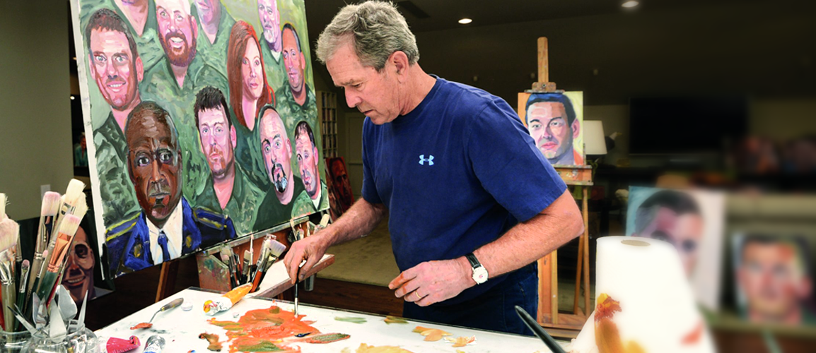 See President George W. Bush’s “Portraits of Courage” at the Truman Library