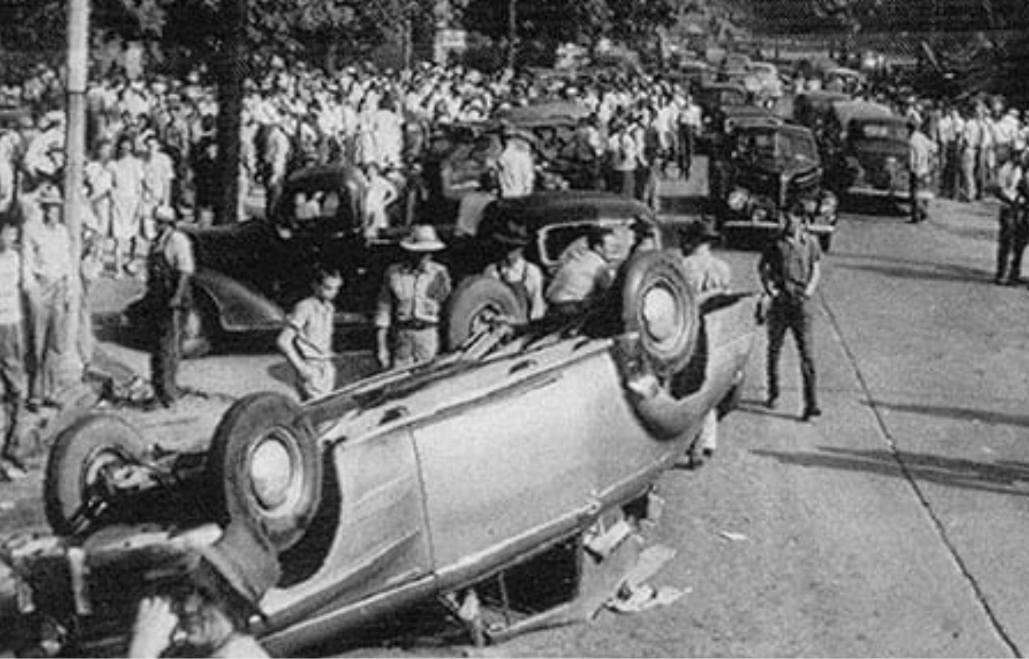 Tennessee race riots, 1946. Courtesy Tennessee State Library and Archives